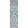 Hauteloom Orla Pale Blue Medallion Area Rug - 2 of 4