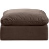 Meridian Furniture,Indulge Velvet Ottoman - 3 of 4