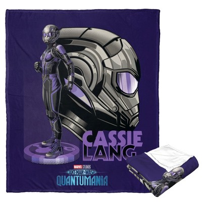 Marvel Ant Man Quantumania Cassie Lang Silk Touch Throw Blanket 50x60 Inches