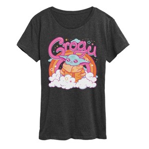 Women's - The Mandalorian - Grogu Kawaii Short Sleeve Graphic T-Shirt - 1 of 4