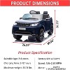 12V 4.5AH Electric Car for Kids,Ride On Toy with Remote Control,Kids Electric Vehicle with LED Lights - 2 of 4