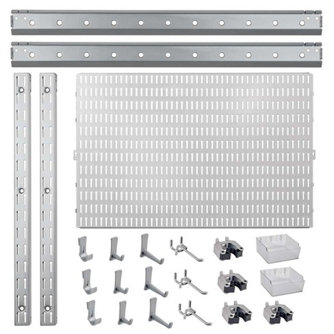 Raxgo Wall-mounted Tool Racks With Storage Shelves And Hooks : Target