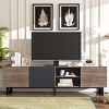 KTMBDW Modern TV Stand with Cabinets& Open Shelves,Console Table for TVs up to 80'',Entertainment Center with Door for Living Room,Bedroom - 4 of 4