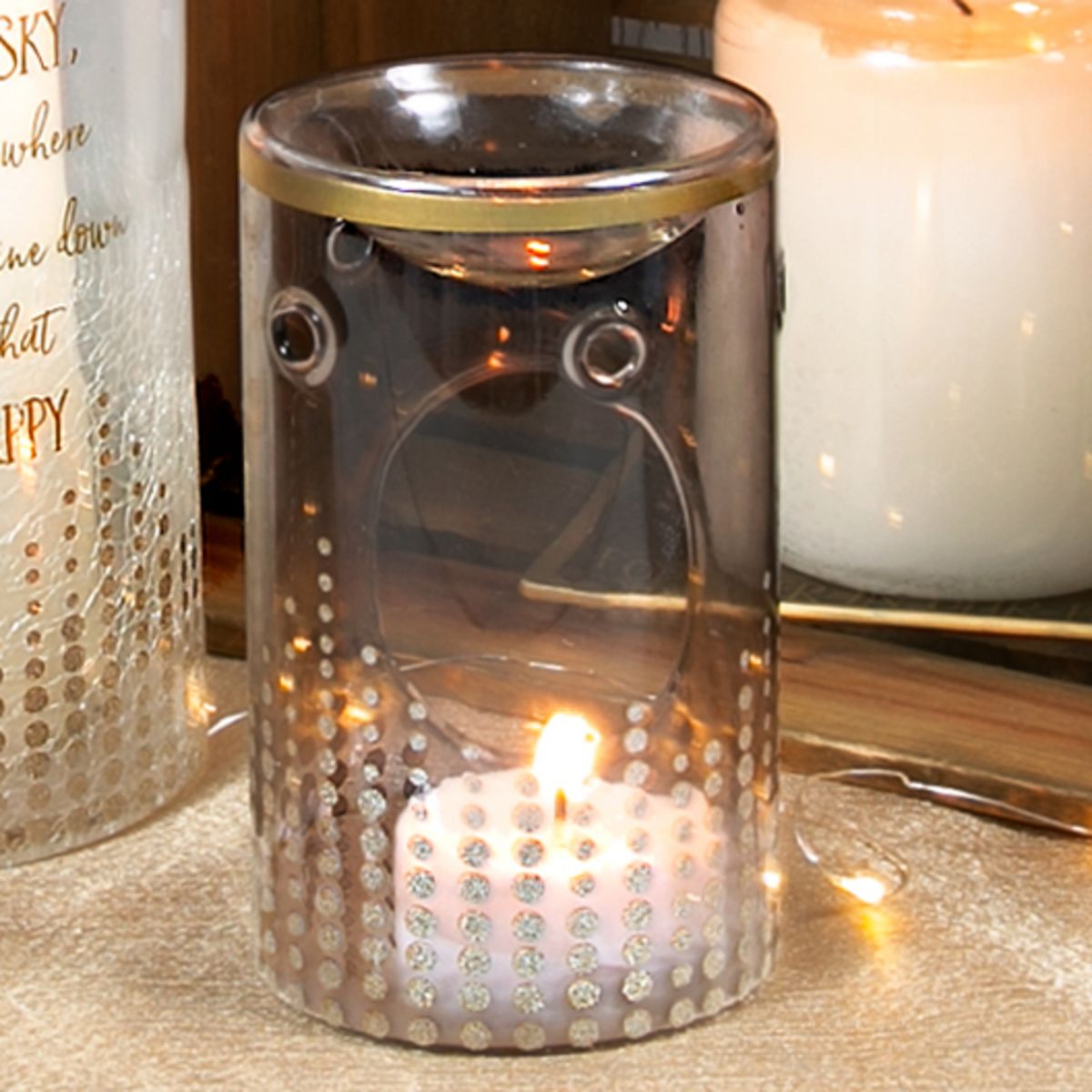 Pavilion Gift Company - Forever in our Hearts - Wax Warmer - Therapy Device Accessories and Parts - thumbnail 2