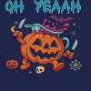 Rerun Island Men Oh Yeah Pumpkin Deadlicious Short Sleeve Graphic Cotton T-Shirt - 2 of 4