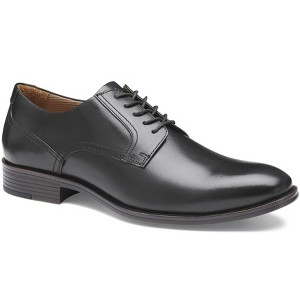 Johnston & Murphy Men's Reeve Plain Toe Dress Casual Lace-Up Shoe, Black Full Grain, Size 11.5 - 1 of 4