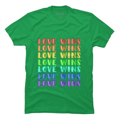 Adult Design By Humans Humans Love Wins Pride Repeat By CNTT668 T-Shirt