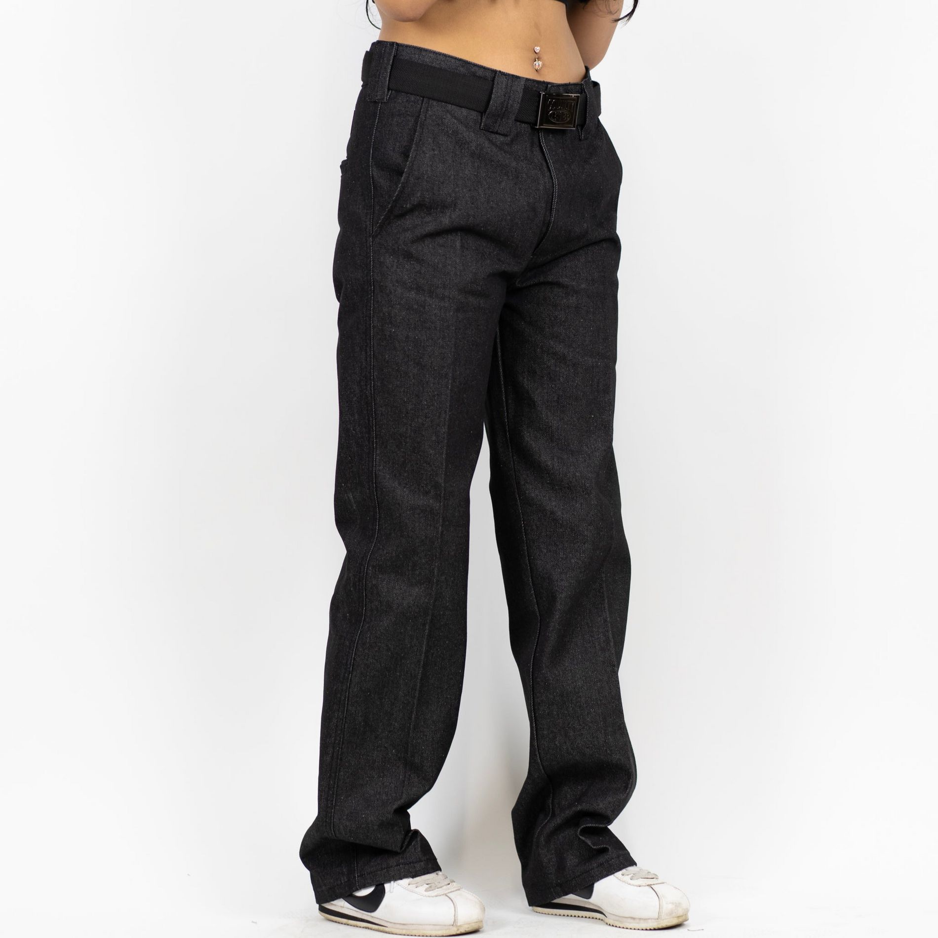 FB County Hard Denim Pants Indigo Black 36