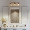 LNC Sauvignon 22-in 3-Lights Polished Gold  Modern/Contemporary Vanity Lights - 4 of 4