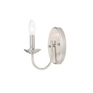 Maxim Lighting Logan 1 - Light Wall Light in  Satin Nickel - 1 of 4