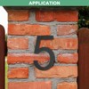 Unique Bargains 304 Stainless Steel Waterproof Rustproof House Numbers 1 Pc - 4 of 4