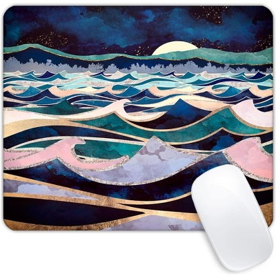 Core Electro Non-Slip Rubber Base Mouse Pad Moonlit Ocean One Size