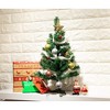 Juvale 3 Pack Mini Christmas Trees, Festive Holiday Pine Tree Home Decor, (20 in) - 2 of 4