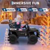 24V Ride On Toys for Big Kids, 2 Seater Extend Ride On Car, Kids' Electric Vehicles with Remote Control,Adjustable Car Body, Music,3 Speeds - 3 of 4