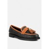 Foxford Tassle Detail Raffia Loafers - 2 of 4