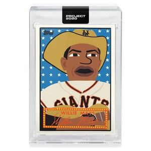 Topps Topps PROJECT 2020 Card 244 - 1952 Willie Mays by Keith Shore - 1 of 2