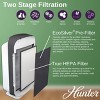 Hunter HP700 Medium Console Air Purifier for Large Rooms Features Pre-Filter, True HEPA Filter, Multiple Fan Speeds, Soft Touch Digital Control Panel, Sleep Mode, Timer, Accent Light - 2 of 4