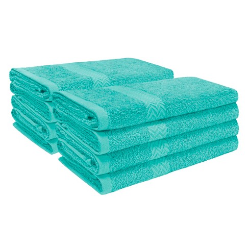 Blue Nile Mills 8 Piece Soft Super Absorbent Face Cloth Hand