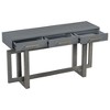 NicBex Modern Artsy Style Console Table with 3 Drawers,Elegant Entryway Table with Cross Legs,Foyer Tables for Entryway,Living Room - 3 of 4