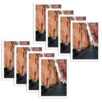 Golden State Art 13x19 Poster Wood Picture Frame 0.75 Inch Thickness for 13x19 Picture - Pack of 8