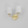 Maxim Lighting Bristol 2 - Light Wall Light in  Satin Brass - 4 of 4