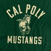 Men's California Polytechnic State University Official One Color Logo T-Shirt Green - 2 of 4