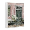 Stupell Industries Spring Bicycle Lush Floral Bouquet Vintage City Architecture, 20" x 16" - 3 of 4
