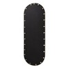 Brewster Penelope Gold Oval Linear Wall Mirror : 60" Modern Metal Frame, No Assembly Required - 4 of 4