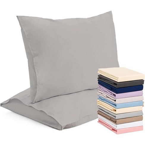 Superity Linen King Pillow Cases 2 Pack 100 Premium Cotton Envelope Enclosure Stone Target