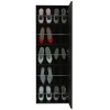 TiramisuBest Xl Shoe Rack, Mirror, Five Interior Shelves, Single Door Cabinet,Black - 4 of 4