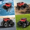 Amphibious RC Car 2.4GHz 1: 16 All - Terrain Off - Road Waterproof Monster Truck Pool Toy Remote Control Boat Gift - 2 of 4