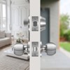 VEVOR Door Knob and Deadbolt Set,Satin Nickel Entry Door Knob and Single Cylinder Deadbolt Combo Pack, Fit for 1-3/8" to 1-3/4" Door Thickness,Silver - 2 of 4