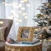 SEVOBAL Party Decorations and Accessories Vintage Gold Photo Frame with Flower Design for Living Room, Gold Black, 7.8"*1.2"*9.8" - 2 of 4