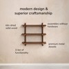 MH London Oliver 24" Mango Wood Wall Mounted Shelves - 3 of 4