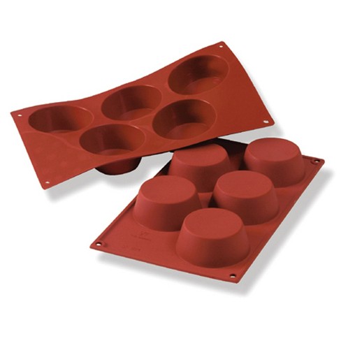 Silikomart SQ055 60 Compartment Muffin Mignons Silicone Baking Mold - 1  9/16 x 1 9/16 Cavities