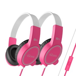 MEE audio KidJamz KJ35 3.5mm Safe Listening Kid's Headphones with Inline Microphone - 1 of 4