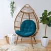 Suede Outdoor Egg Chair Cushion - Sorra Home - 2 of 2