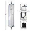 Kate and Laurel Kasota Metal Framed Mirror - 2 of 4