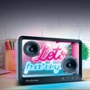 Brookstone Neon Radiance Wireless Speaker Novelty Table Lamp - 2 of 4