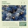 DOMETOUR Pre-lit Christmas Tree Artificial Christmas Tree 4-Piece with LED Lights Holiday Tree Decoration - 4 of 4