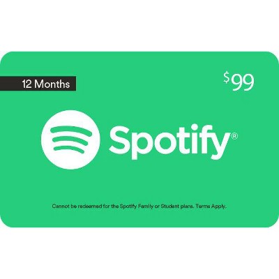 Spotify $99 Annual Card [Digital] SPOTIFY ANNUAL PASS $99 DIGITA - Best Buy