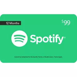 Spotify $99 Gift Card (Mail Delivery)