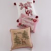 Villa Lugano Sleigh Bells Happy Holidays Pillow - Levtex Home - 2 of 4