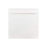 JAM Paper 10 x 10 Large Square Invitation Envelopes White 3992319