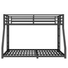 CAVINAS Full Over Queen Bunk Bed with Two-Side Ladder,Modern Metal Bed Frame for Adults,Teens - 2 of 4