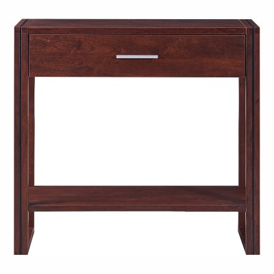 Supa 1 Drawer Console Table Vintage Walnut - miBasics