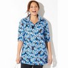 Swimsuits for All Women's Sun Resistant Quarter Zip Swim Top (Plus Sizes Available) - 4 of 4