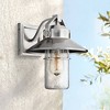 Generation Lighting Boynton 10 3/4" High Marine Grade Steel Finish Outdoor Wall Light - 2 of 2