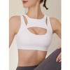 DOMETOUR Super Soft Yoga Sports Bra With Four Way Stretchy - 3 of 4