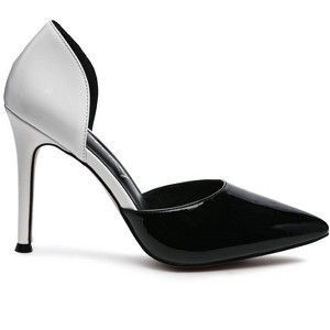 Candy Cane Patent Faux Leather High Heel Pumps Women - 1 of 4